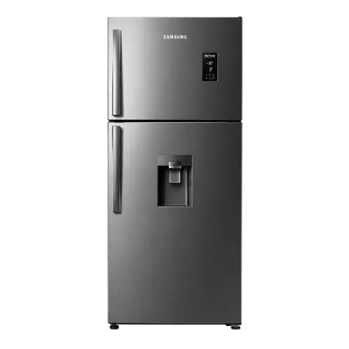 Samsung top-freezer refrigerator with a water dispenser
